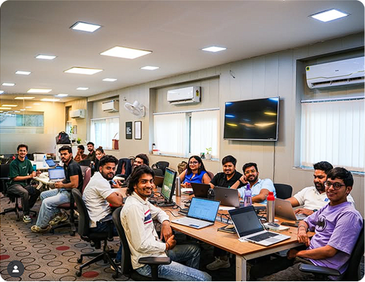 Team working together